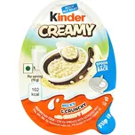 Kinder Creamy Milk & Crunchy vajíčko…
