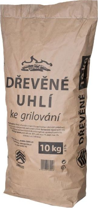 Servis les dřevěné uhlí 10kg