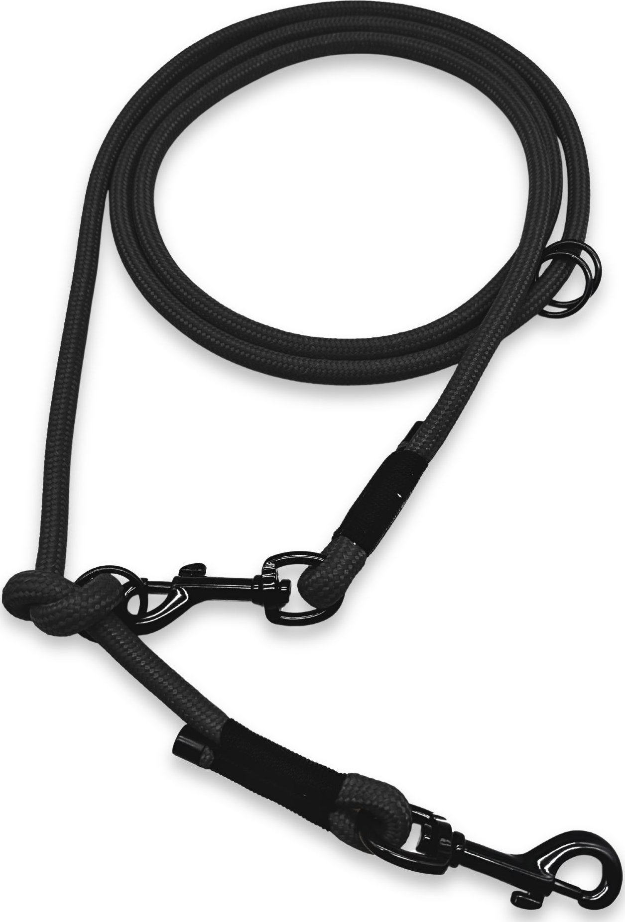 PafDog® Přepínací nastavitelné vodítko 10mm, 11 délek, černé extra pevné DÉLKA VODÍTKA: 5 metrů