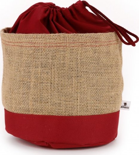 Zembag pytel na 2kg ovoce nebo zeleniny bordo 200g