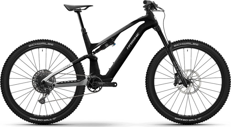 Celoodpružené horské elektrokolo Haibike Lyke CF 10 (2025) Velikost rámu: M + garanční prohlídka ZDARMA