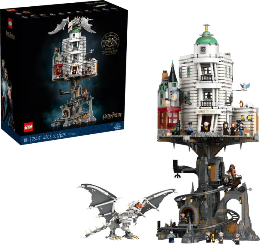 LEGO® Harry Potter™ 76417 Gringottova kouzelnická banka – sběratelská edice