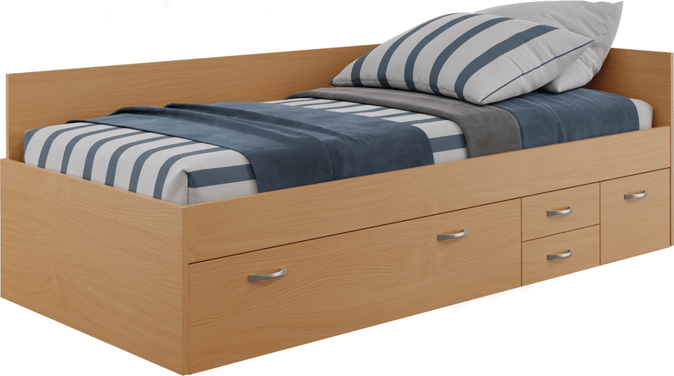 Válenda ALEŠ buk, 90x200 cm nadčasový