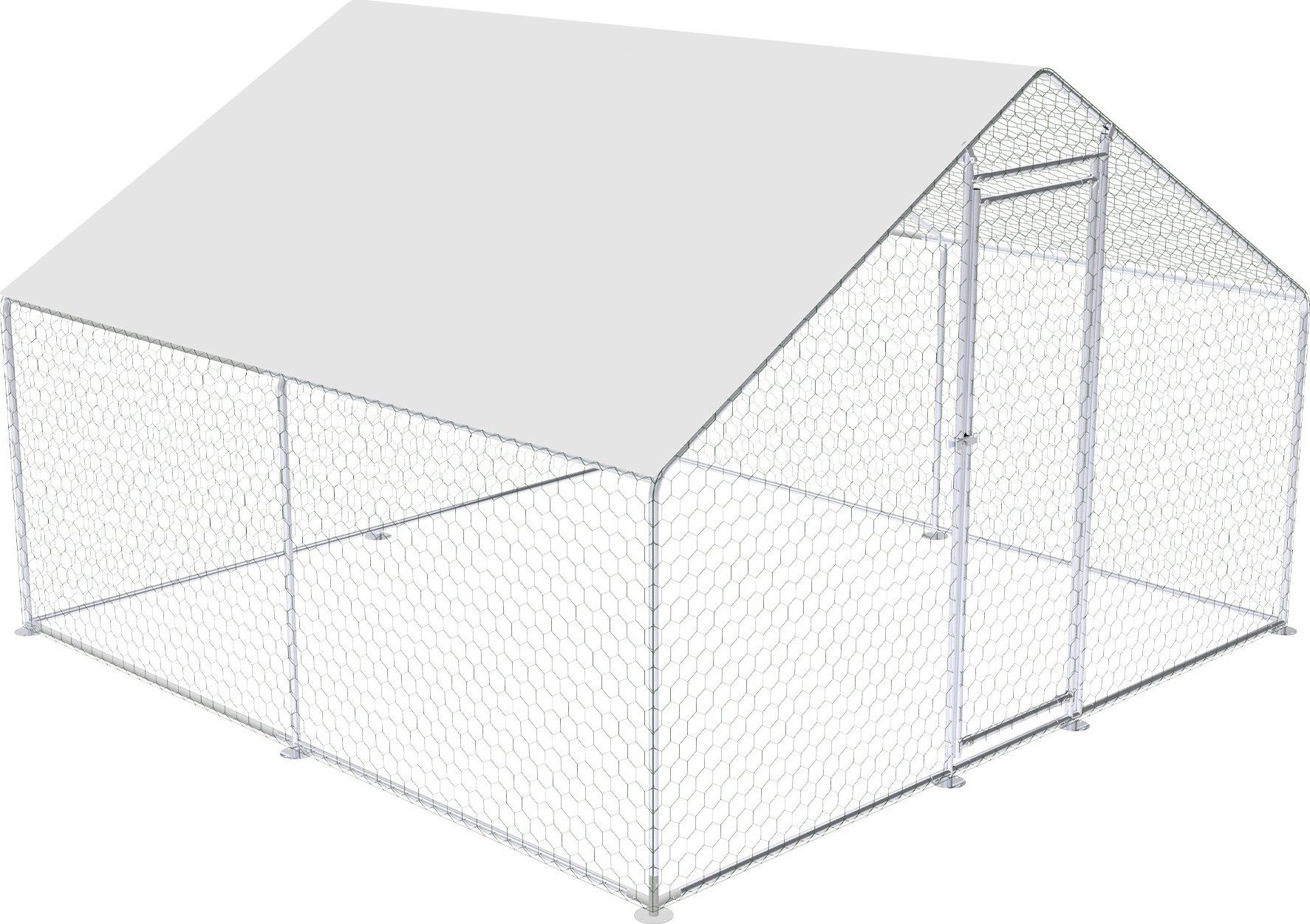 Aga Výběh pro slepice 3x3x2 m s krycí plachtou