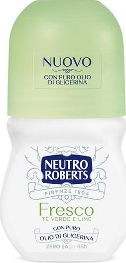 Neutro Roberts Fresco Roll-on bez hliníkových solí limetka a zelený čaj 50 ml