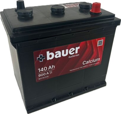 BAUER Professional HD 140Ah 6V 900A 257x175x236