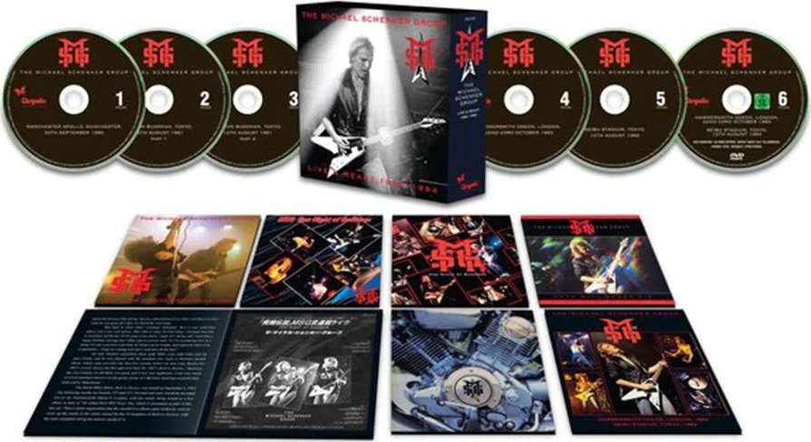 Live & Ready The Best Of Live 1980-1984 - Michael Schenker Group