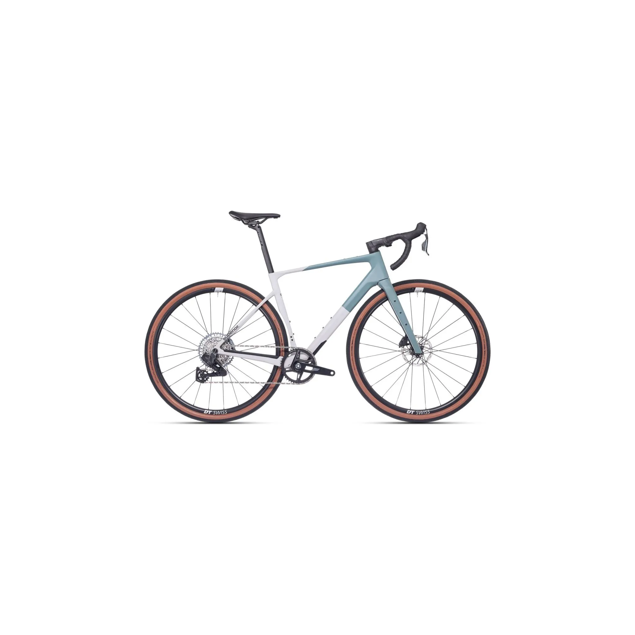 Fotografie 1 - Gravel kolo Superior XR 9.5 GRA Matte Trooper Green/Grey 2026 L