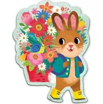 Mudpuppy Puzzle s blahopřáním Zajíček s…