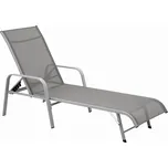 Zahradní ocelové polohovací lehátko…