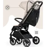 SIPO Síťová taška na kočárek černá