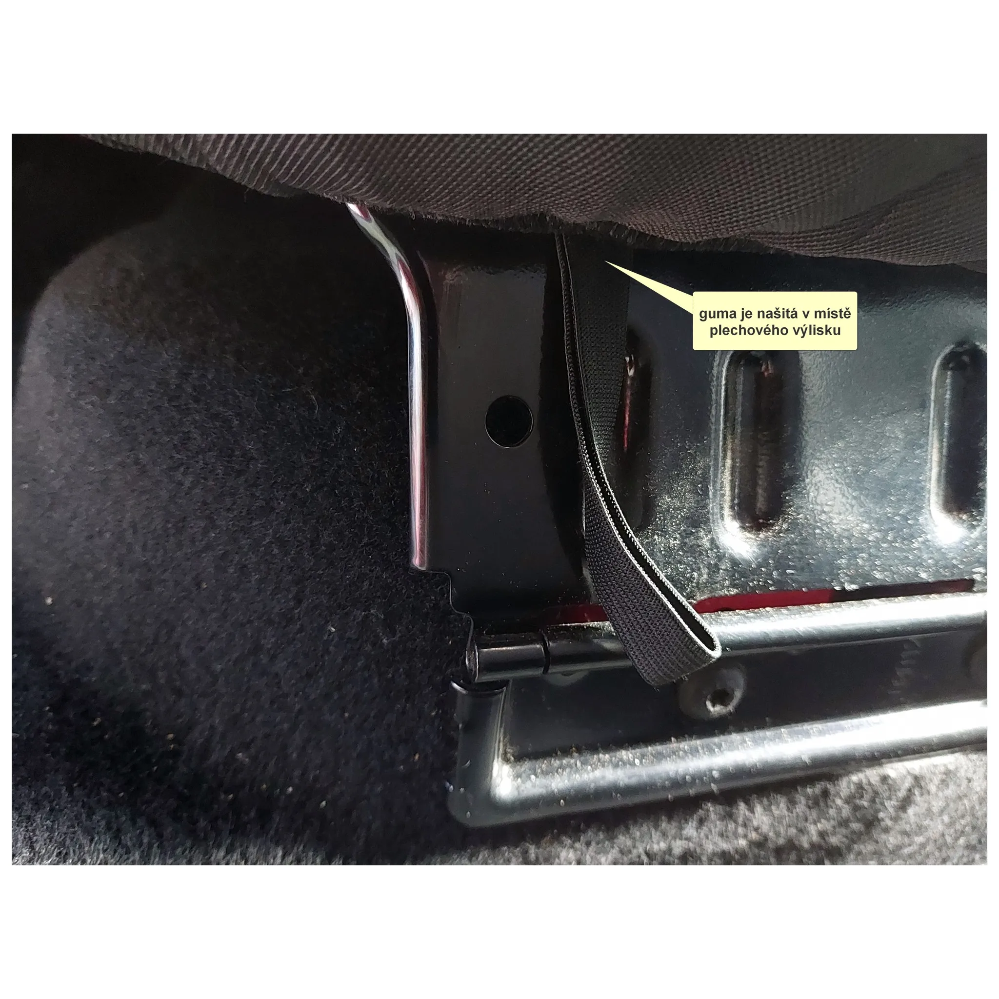 Fotografie 2 - Potah sedadla Automega Ford Fusion 2002-2013 dynamic grafit