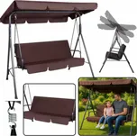 LEAN Třímístná zahradní houpačka s…