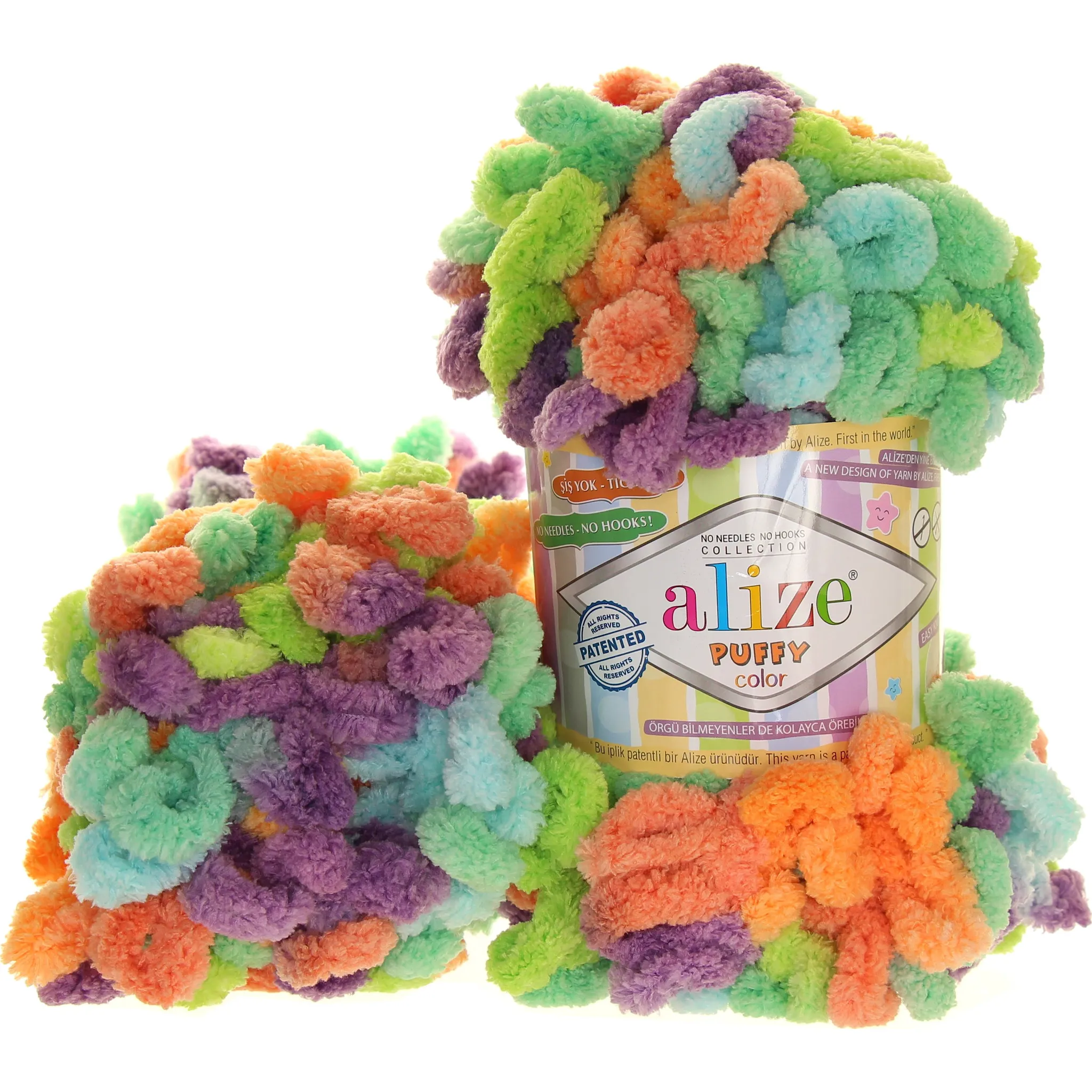 Fotografie 3 - Příze Alize Puffy Color 4530