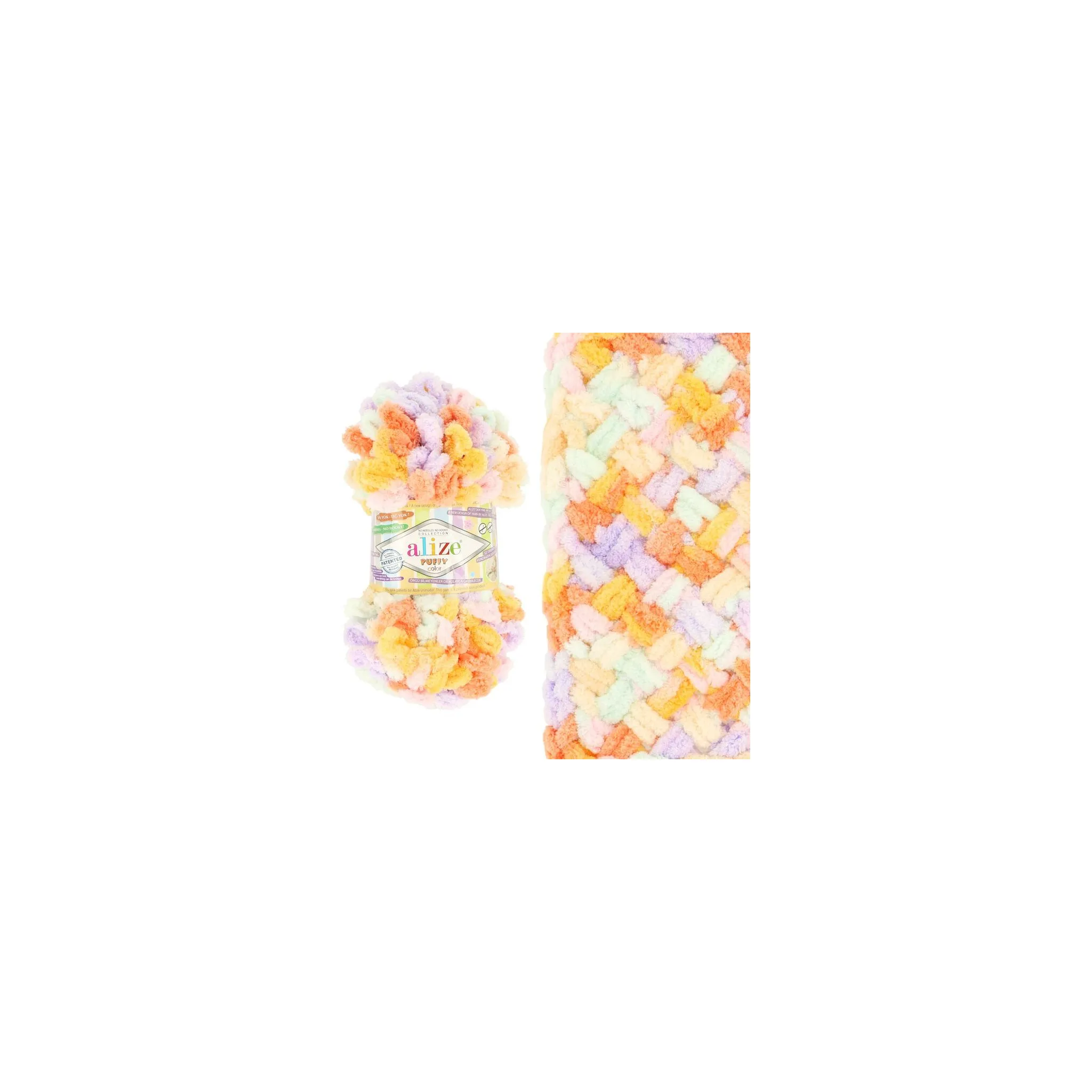 Fotografie 3 - Příze Alize Puffy Color 6520