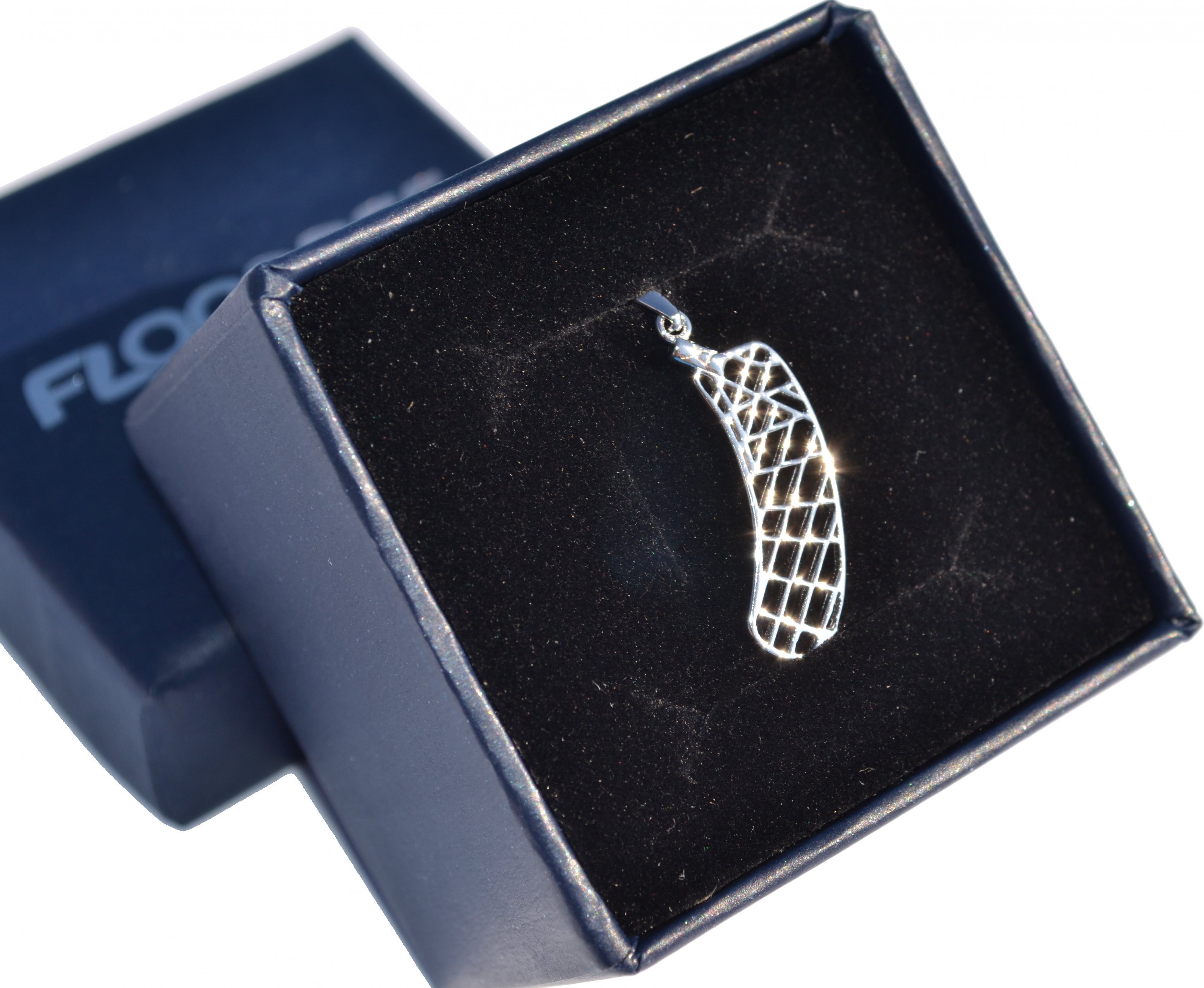 FLOORBEE Jet blade pure silver Florbalový přívěšek 0,78 g, stříbrná