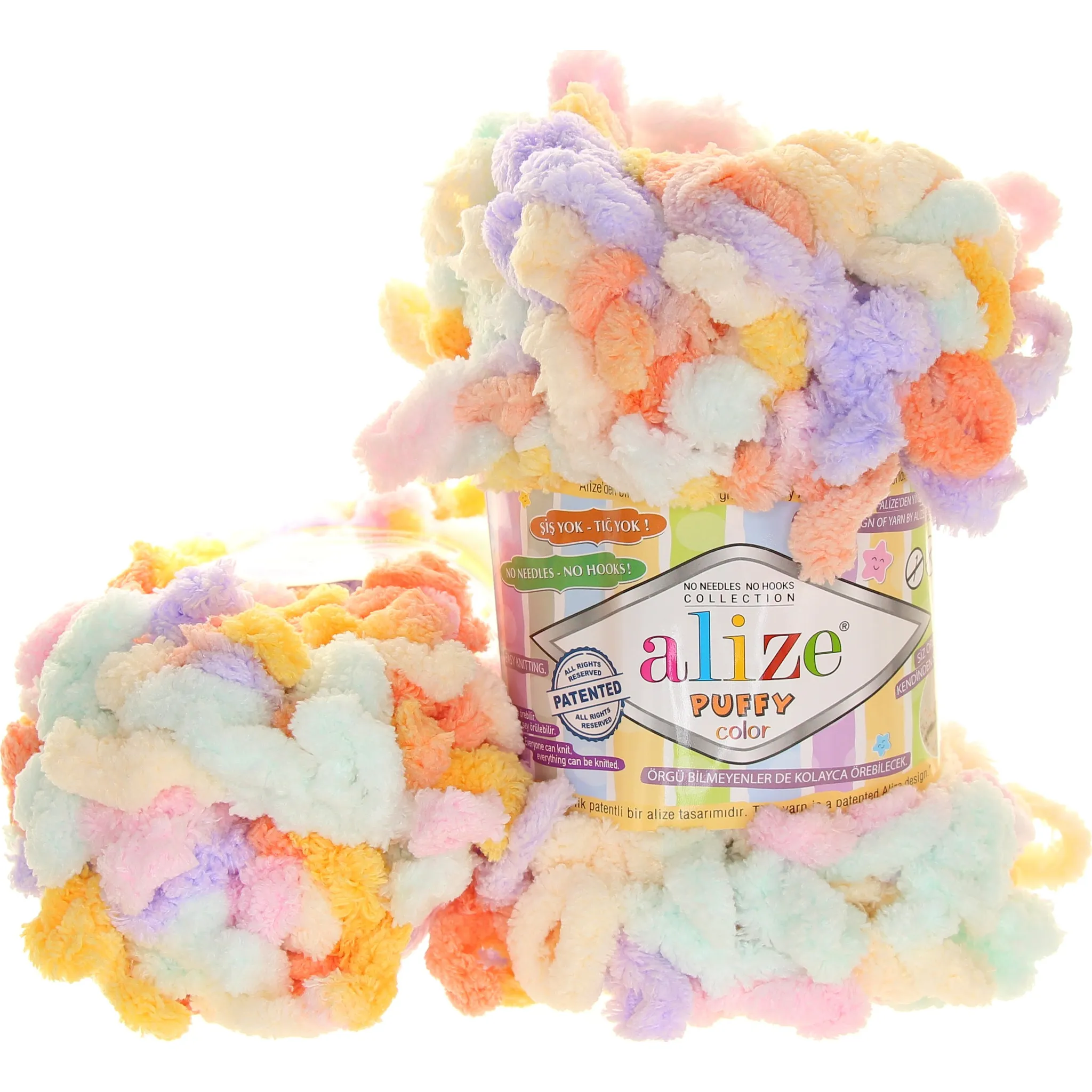 Fotografie 2 - Příze Alize Puffy Color 6520