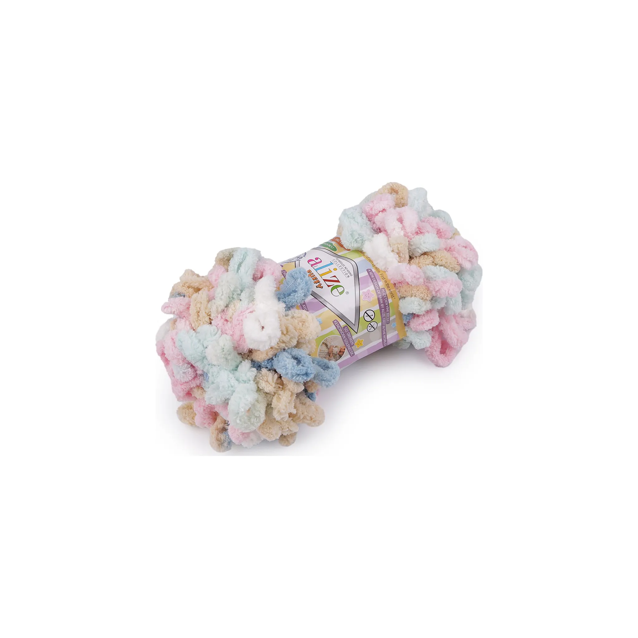 Fotografie 2 - Příze Alize Puffy Color 6523