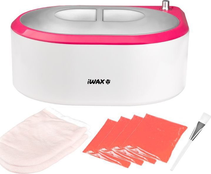 Parafínová vana bílo-růžová sada max 265W