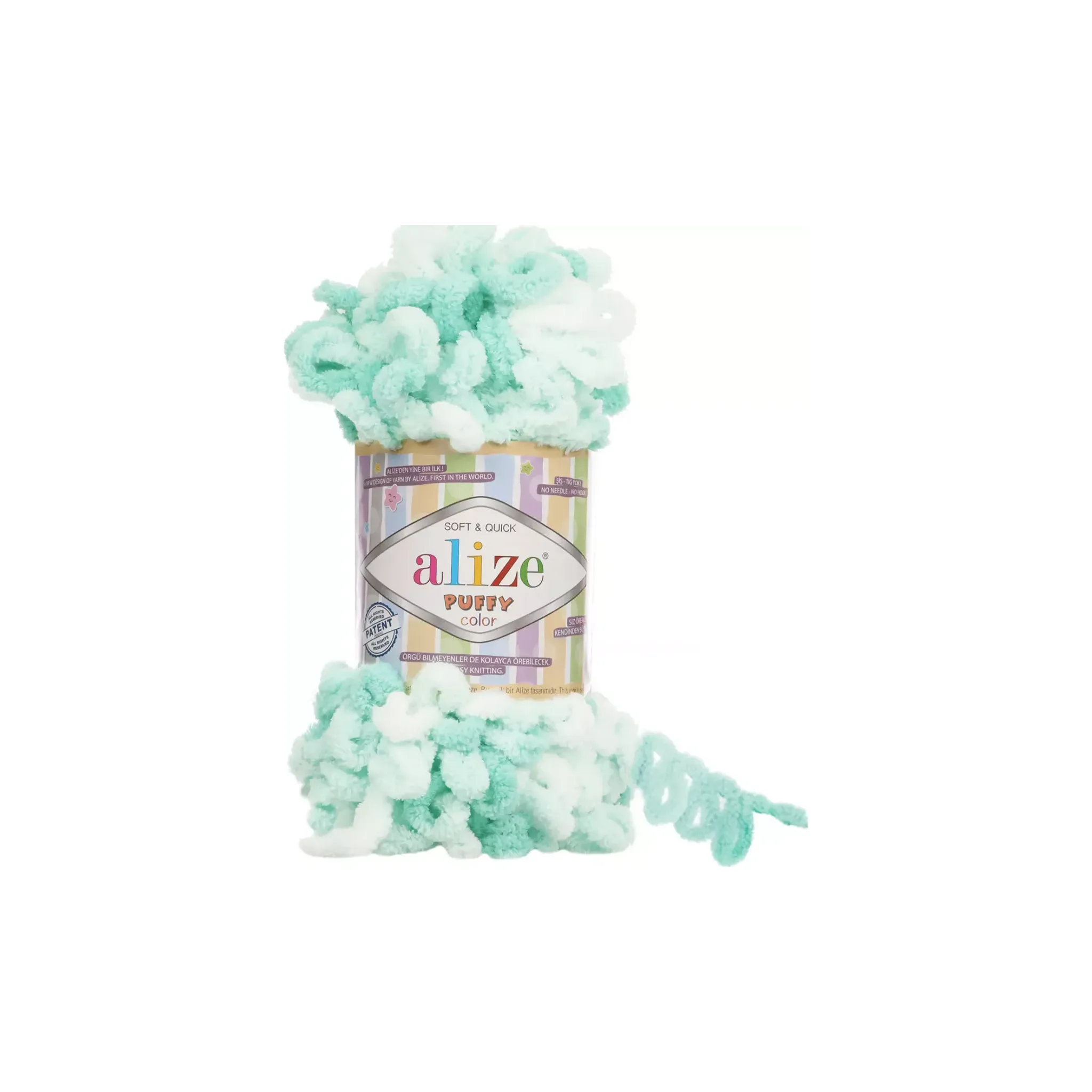 Fotografie 1 - Příze Alize Puffy Color 5891