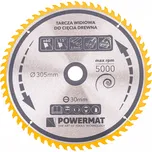 Powermat PM0902 305 x 30 x 3 mm 60 zubů