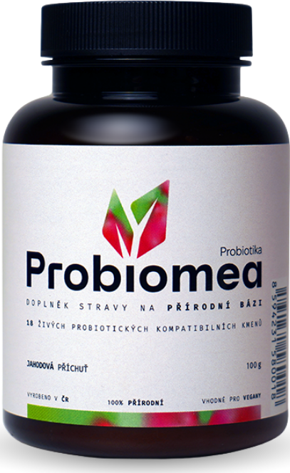 Probiomea probiotika s jahodovým aroma