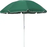 Plážový slunečník 180 x 100 cm zelený