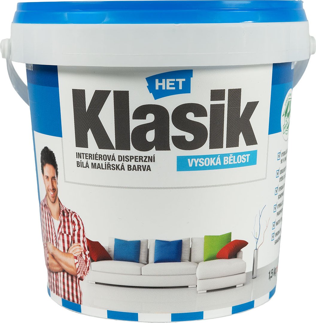 Het s.r.o. Klasik bílý 1,5kg HET