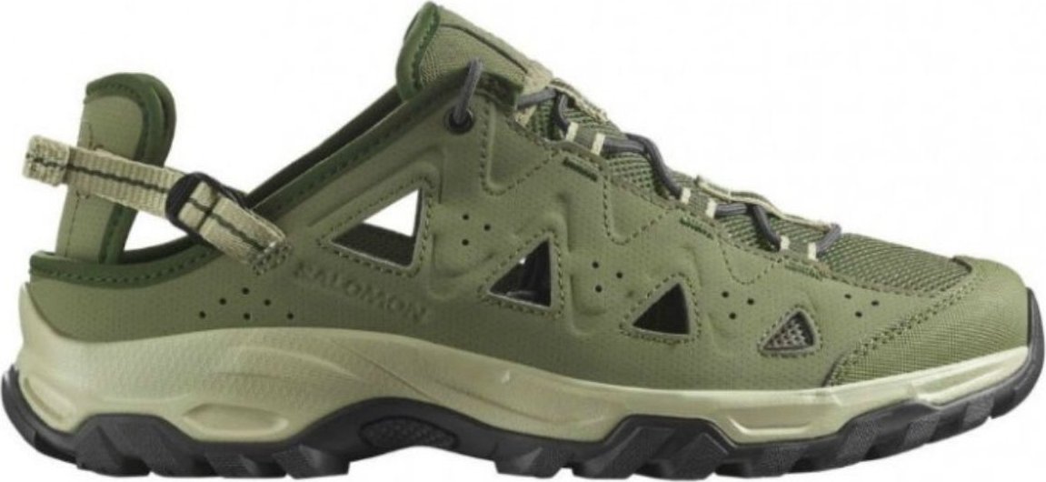 Salomon Alhama pánské outdoorové sandály sešlapávací pata 477864 deep lichen 44