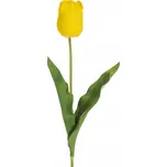 Umělý tulipán Natu 477 56 cm žlutý