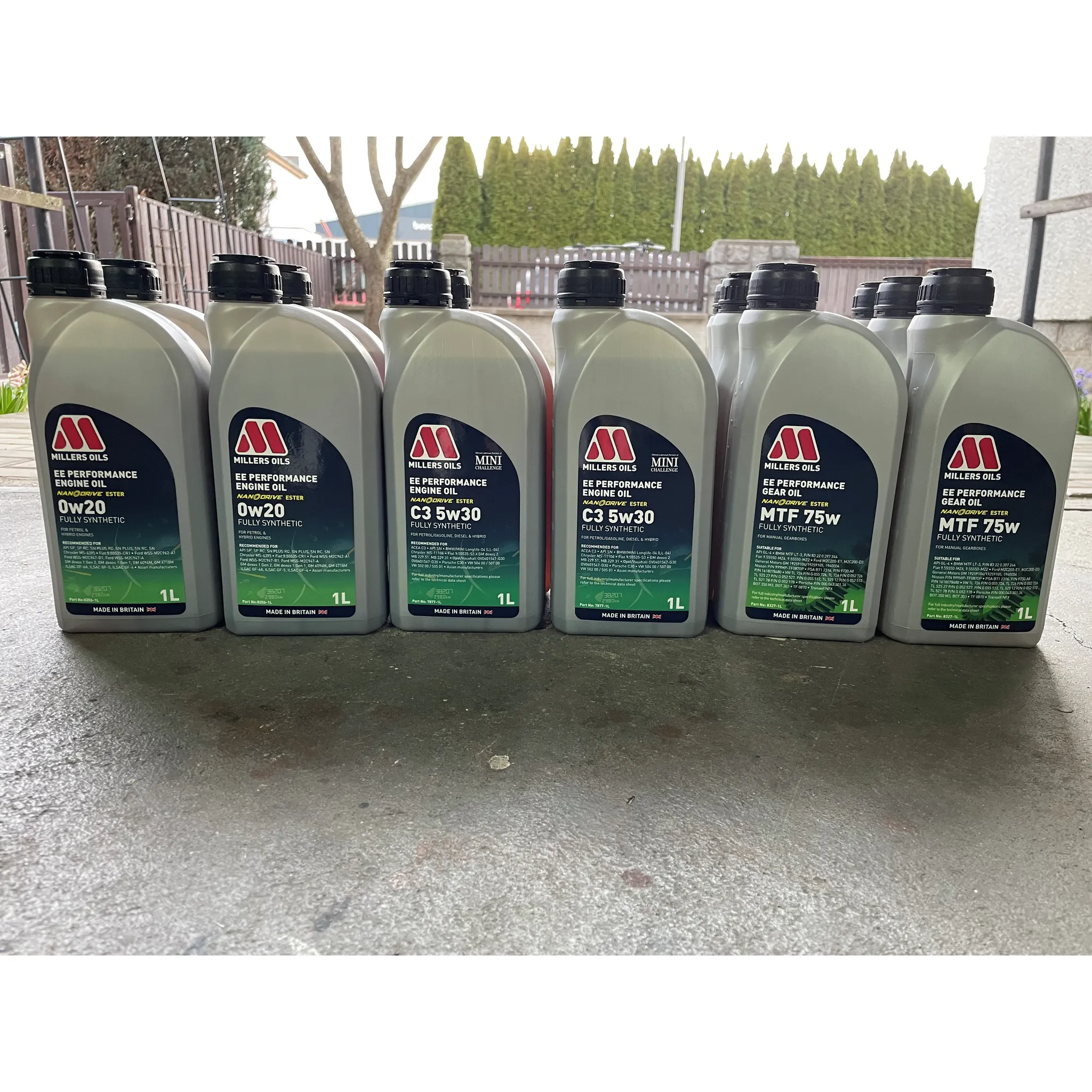 Fotografie 2 - Motorový olej Millers Oils Nanodrive EE Longlife 5W-30 1 l