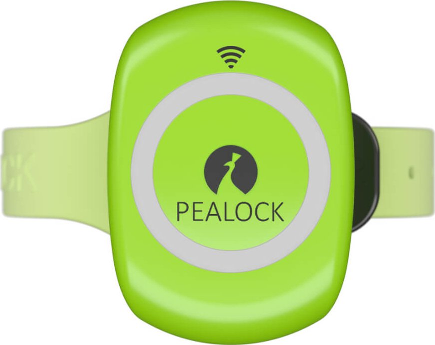 Pealock 1 – elektronický zámek zelený