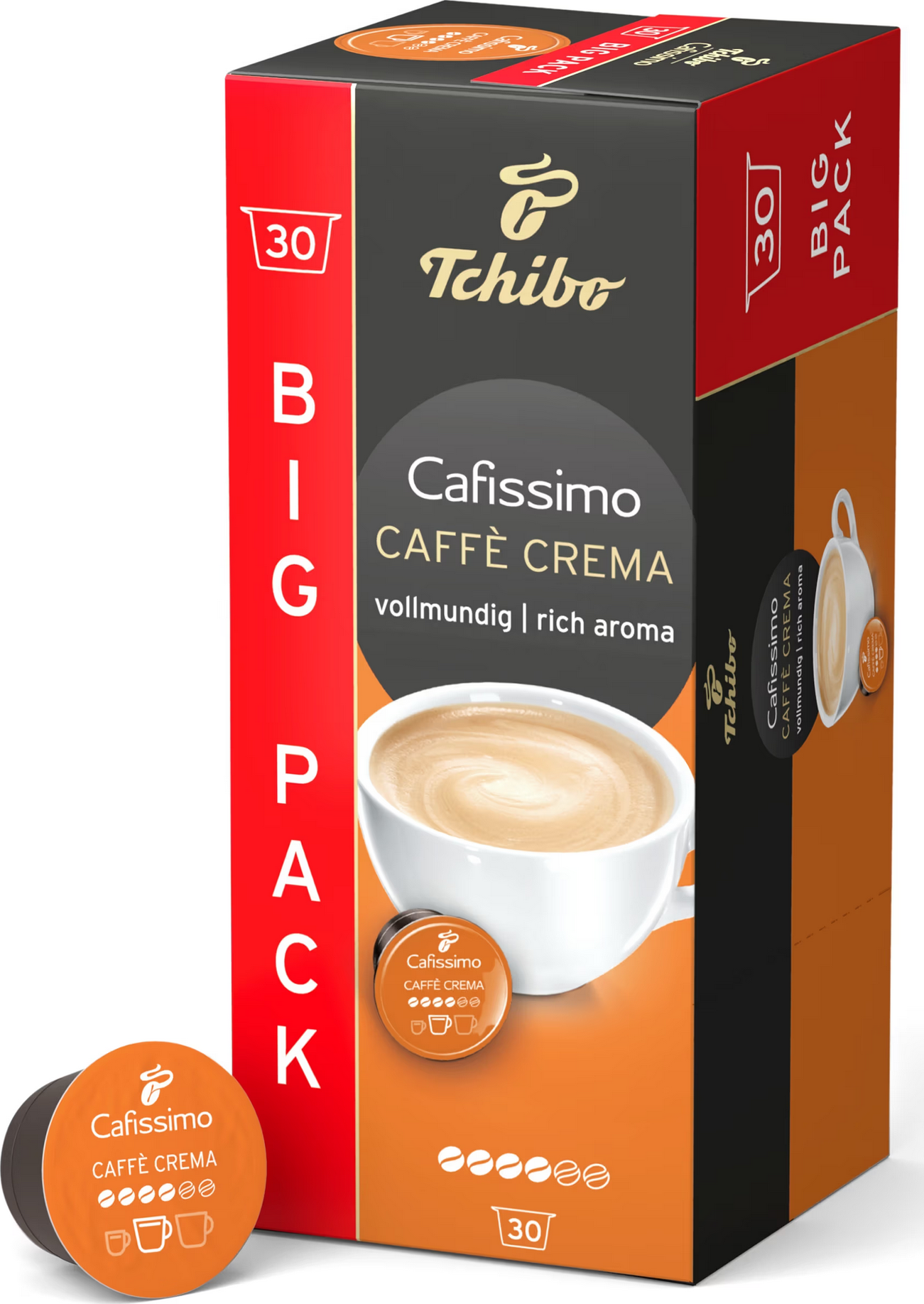Tchibo Cafissimo Caffé Crema rich aroma 30 kapslí