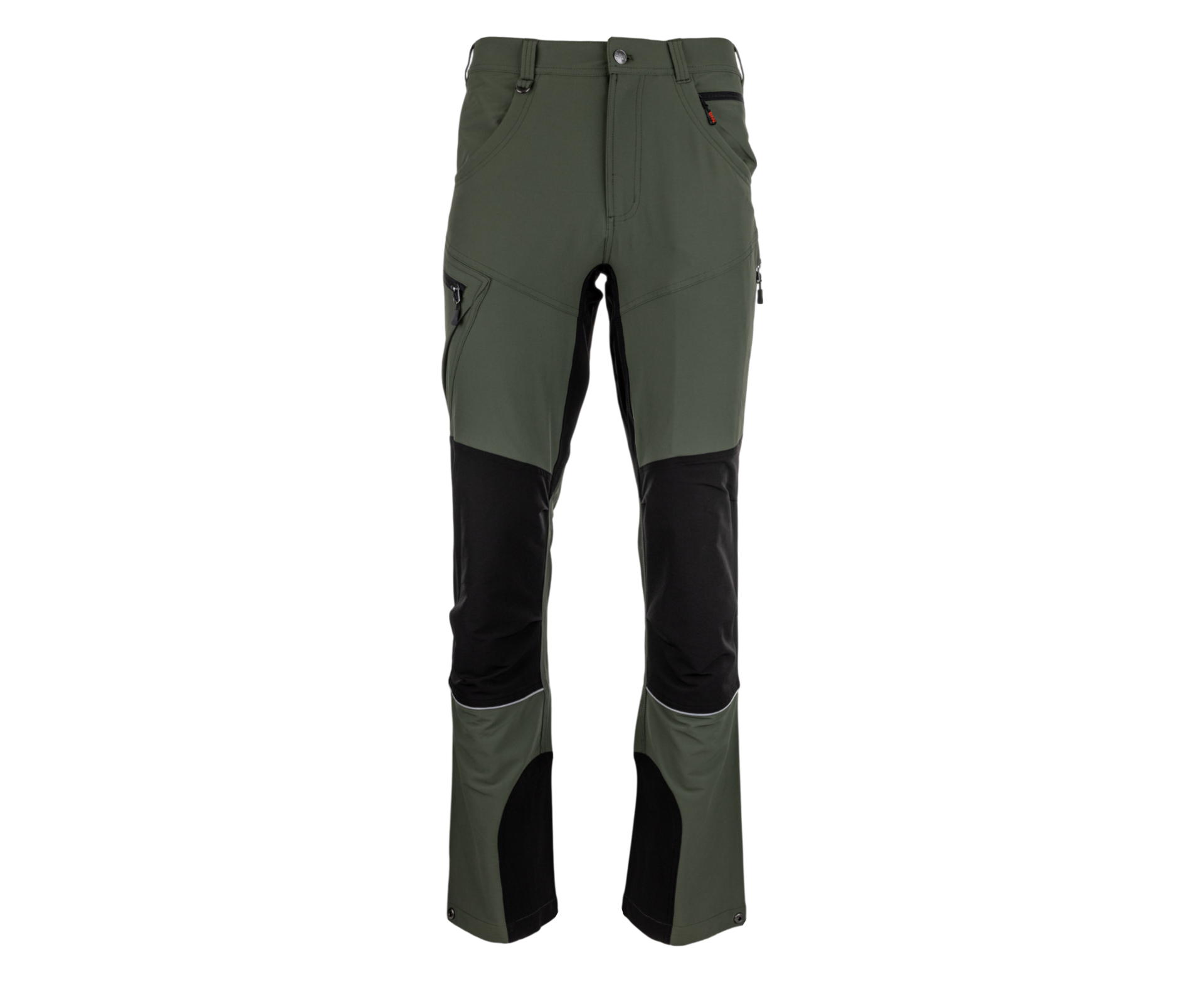 Outdoorové kalhoty Fobos zeleno/černé, 58