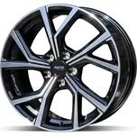 Platin P115 Black Polished 7,5x18 5x108…
