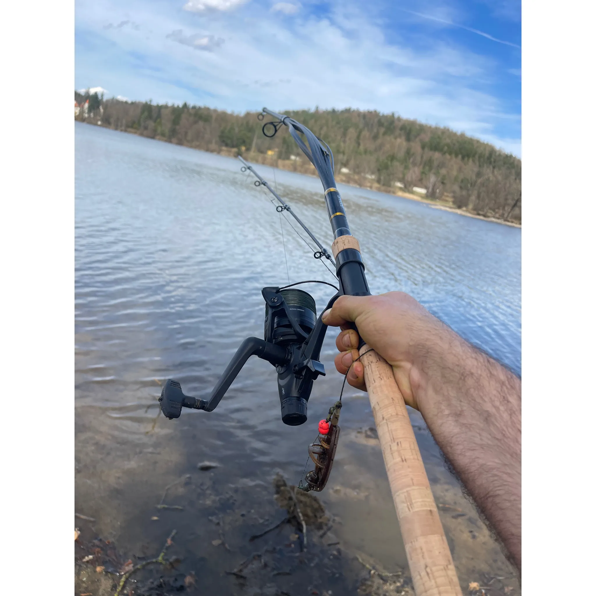 Fotografie 3 - Rybářský prut Delphin Armada NX Travel BlackWay Cork 360 cm/3 lb