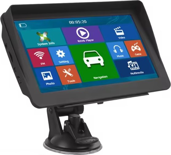 7" GPS navigace TRUCK 256MB/16GB iGO Primo 2025 Q2 + SUN