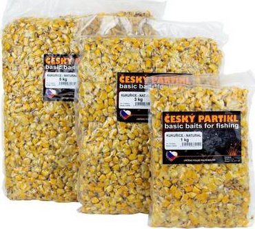 Český partikl Kukuřice vařená Jahoda 5 kg