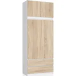 AKORD Star šatní skříň s nástavcem 90 cm