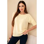 Dámský svetr z viskózy s krátkým…