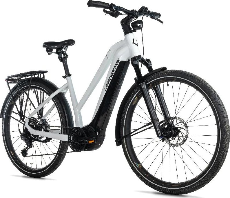 Elektrokolo LEADER FOX DIXON DÁMSKÝ 19,88Ah 29" WHITE SHINY 2026 rám 20" + DOPRAVA ZDARMA