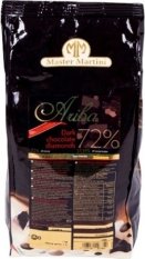 HOŘKÁ ČOKOLÁDA 72 % - ARIBA - MASTER MARTINI / 1 kg
