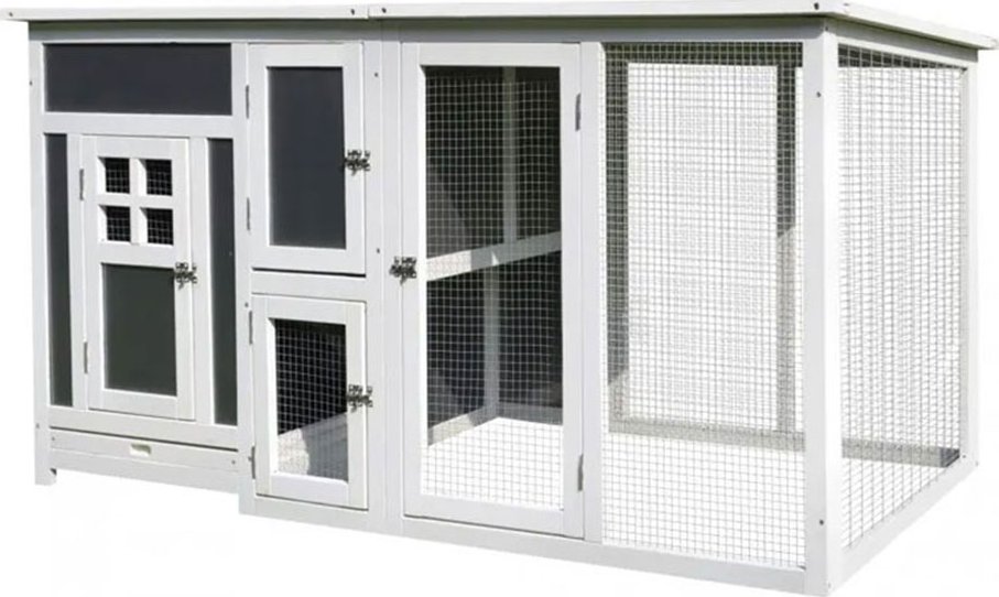 Kurník pro slepice PAWHUT D51-104