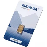 METALOR Investiční zlatý slitek 1 g