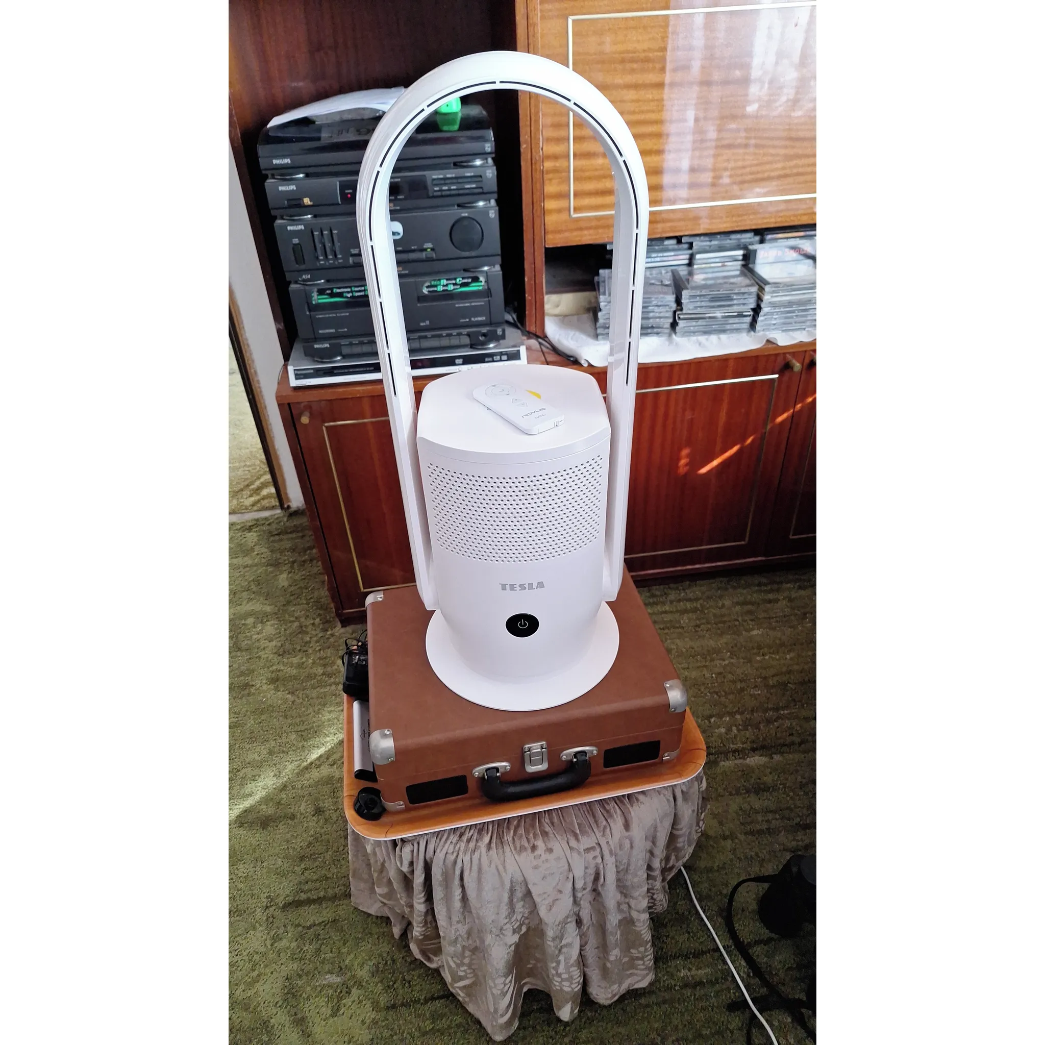 Fotografie 7 - Čistička vzduchu Tesla Smart Air Purifier & Fan TSL-AC-PUFA
