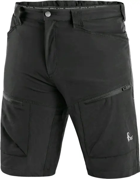 Kraťasy CXS DIXON, pánské, černé Barva: Šedá, Velikost: XL
