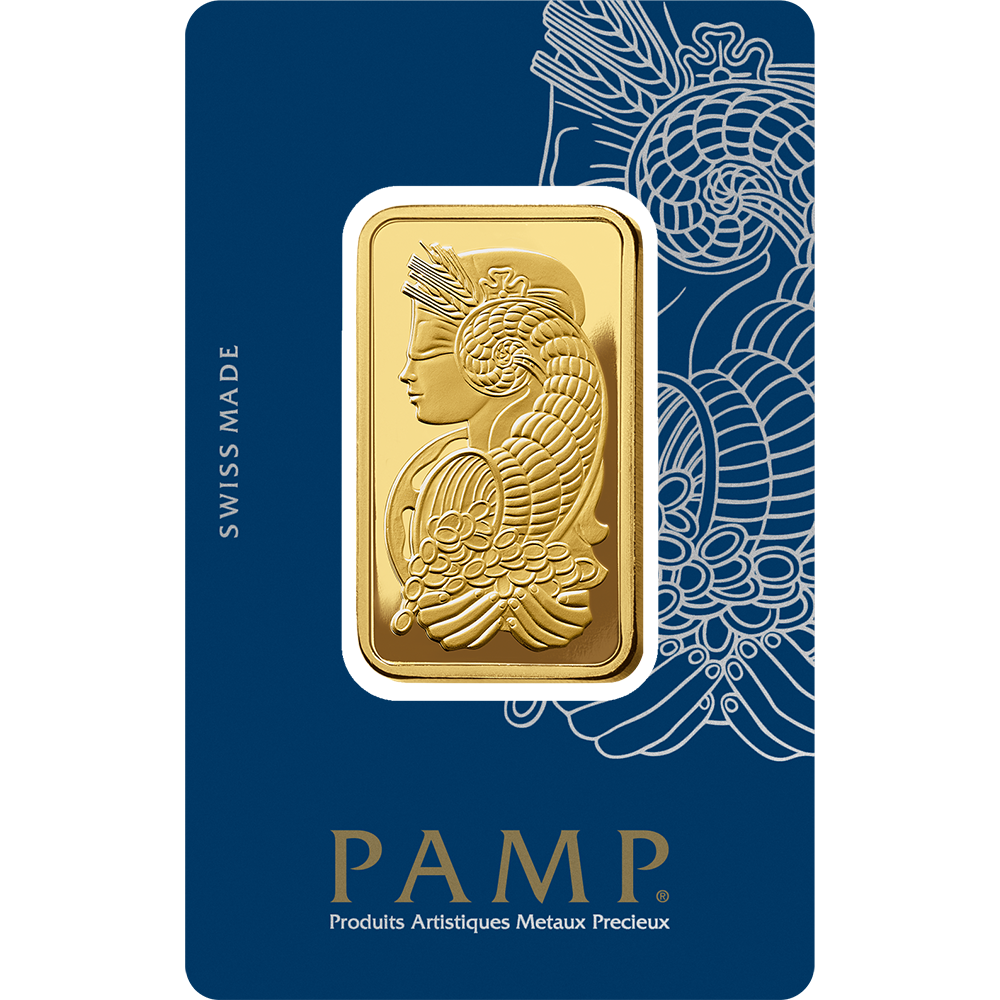 1 Oz investiční zlatý slitek PAMP Fortuna