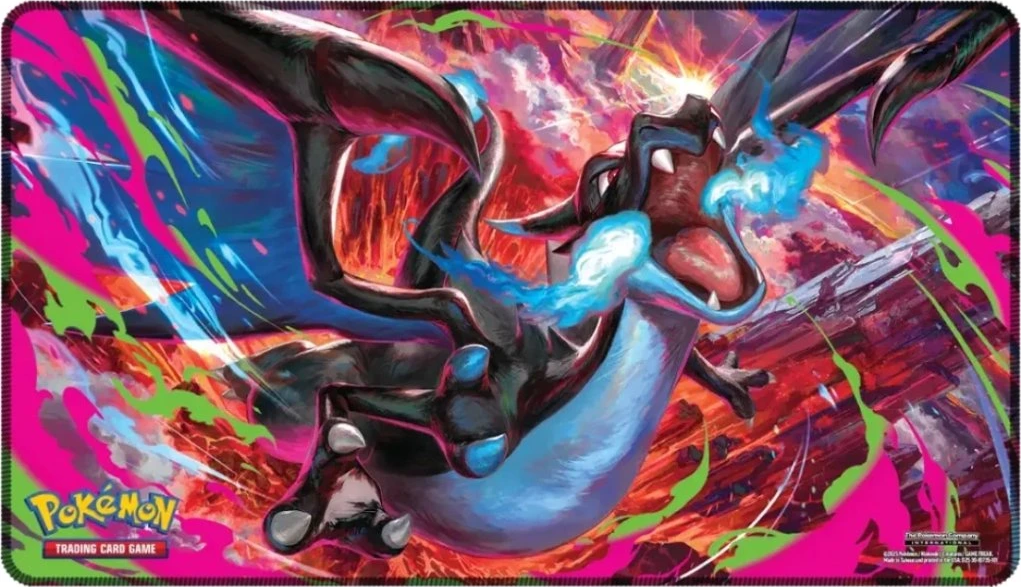 Pokémon TCG: Mega Evolution – Mega Charizard X ex Ultra-Premium Collection Playmat