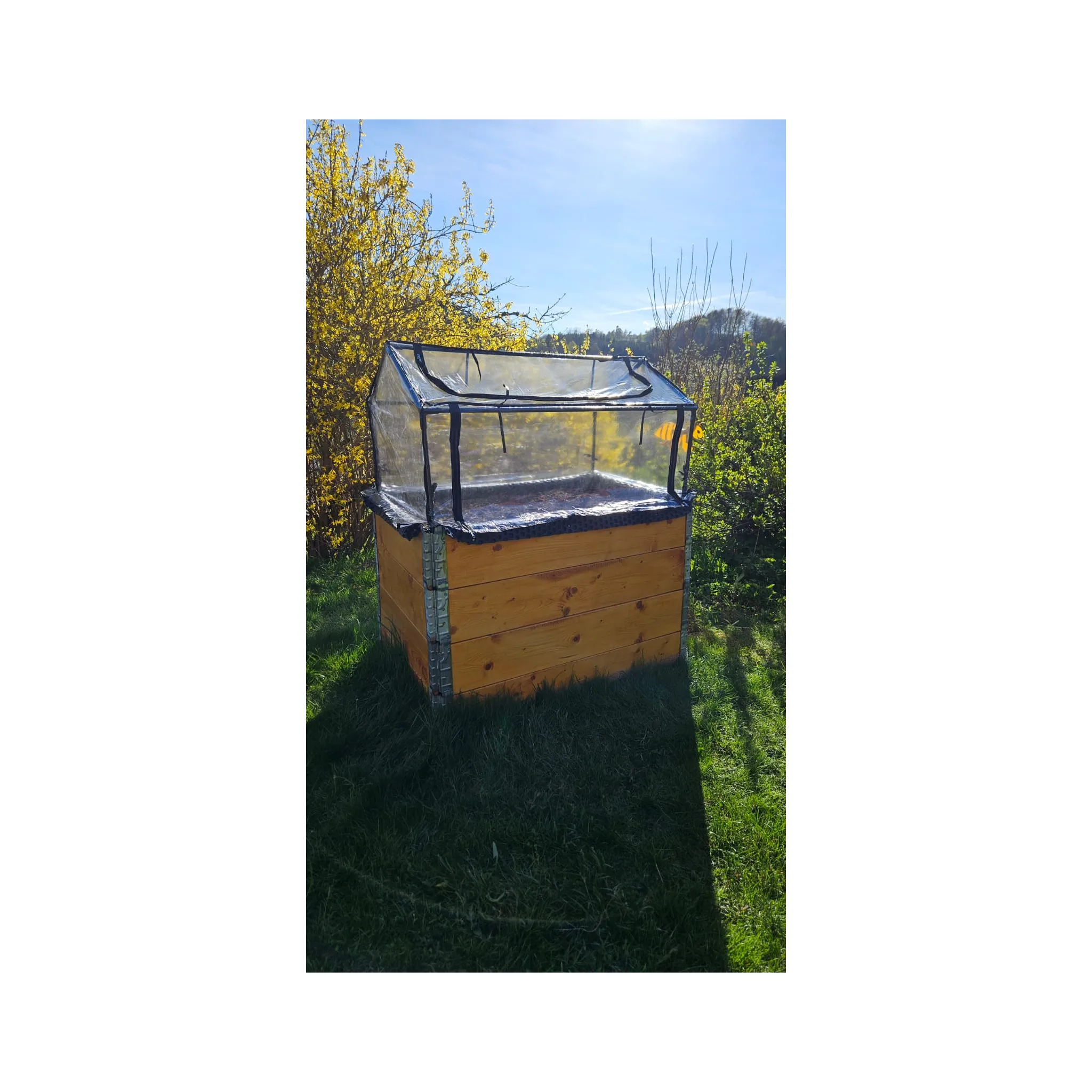 Fotografie 3 - Fóliovník FLO GRE 90003 fóliovník na rajčata 0,6 x 0,8 x 1,2 m