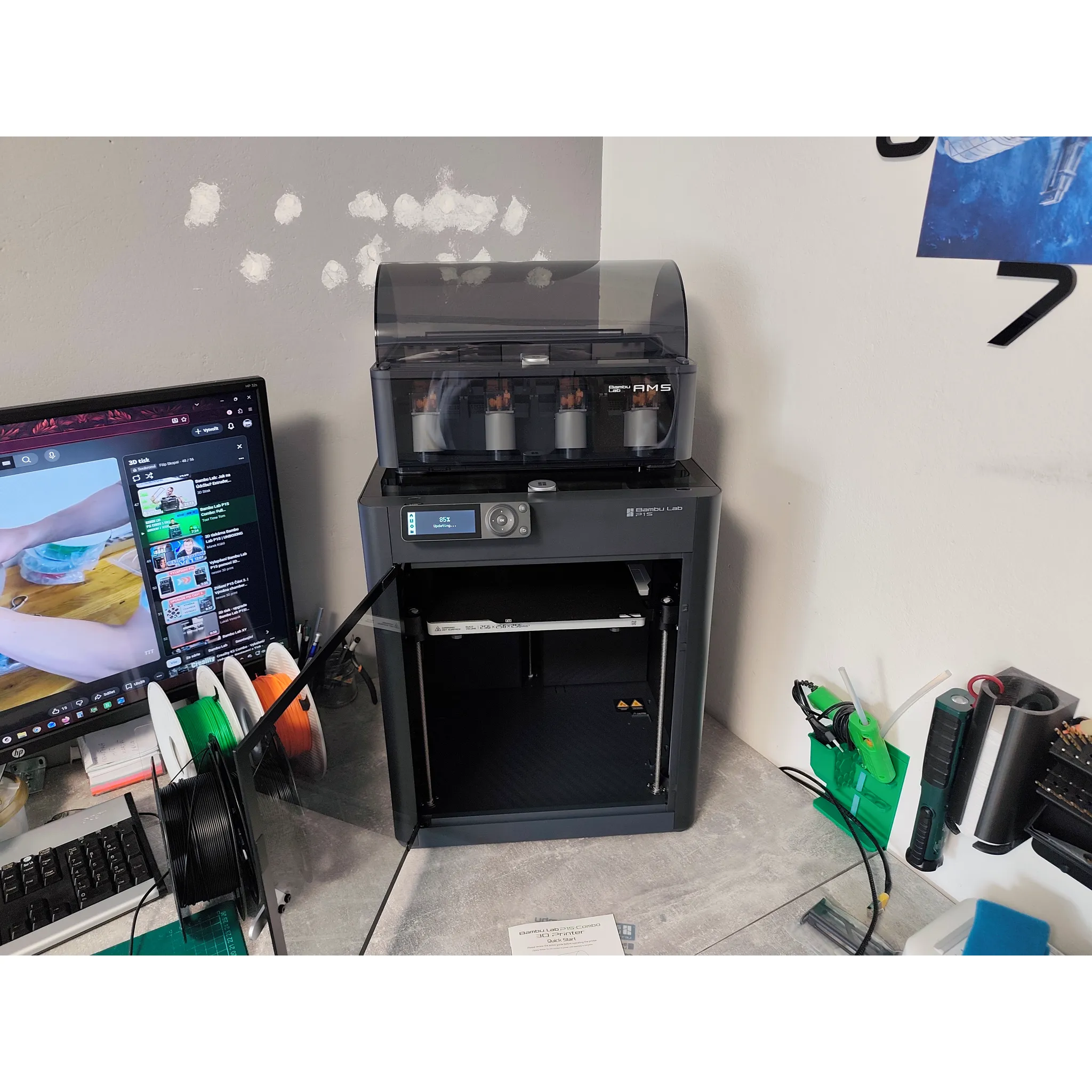 Fotografie 4 - 3D tiskárna Bambu Lab P1S Combo
